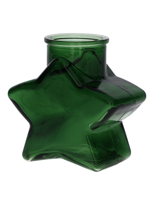 <h4>DF02-667173200 - Bottle Sterre 11x6.2x10.7 green transparent</h4>