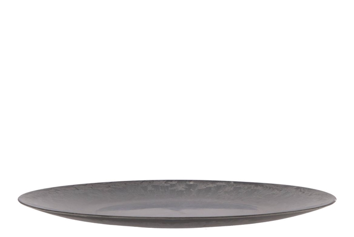 <h4>Mélamine Plateau En Rond Gris 40x40x2cm</h4>