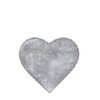 Liefde Deco keramiek hart d08*2.5cm