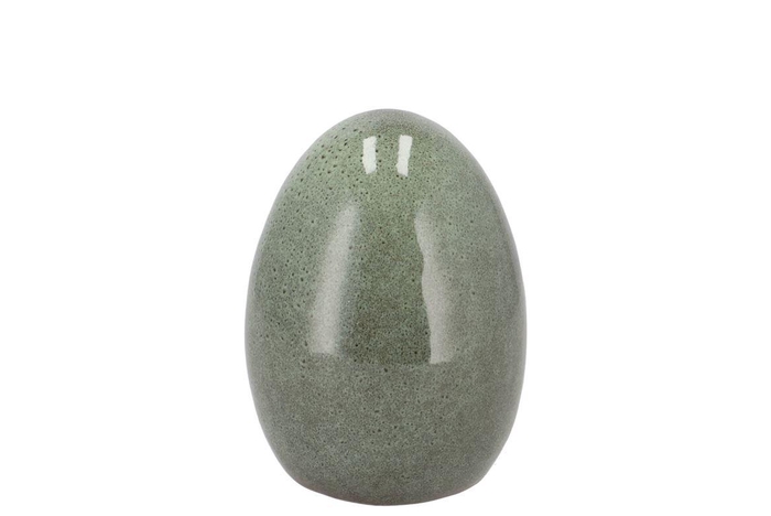 Jet Green Egg 9x9x12cm
