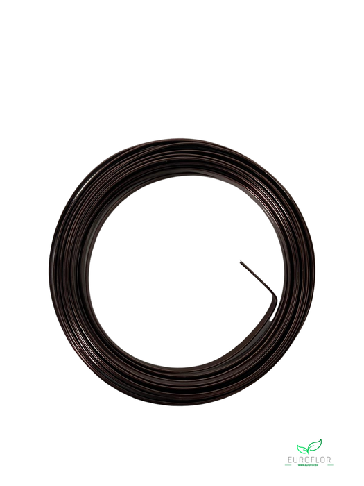 ALUMINIUM WIRE PLAT BROWN 12M