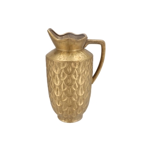 Inga Boa Gold Vase 28x23x46cm Nm