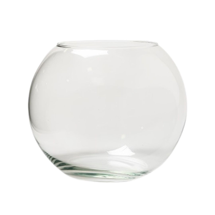 Glass fish bowl d29/18 25cm