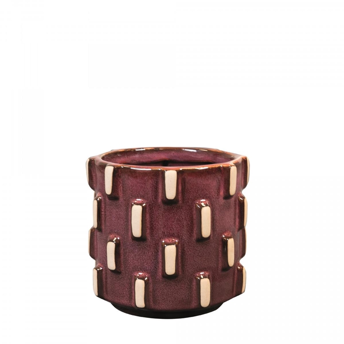 <h4>Ceramics Inez pot d12*11cm</h4>