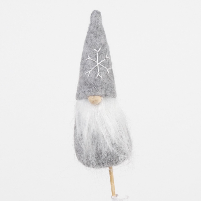 <h4>Stick Gnome 12cm Grey</h4>