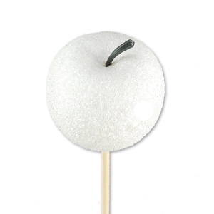 Apple Sugar 5cm O/s White