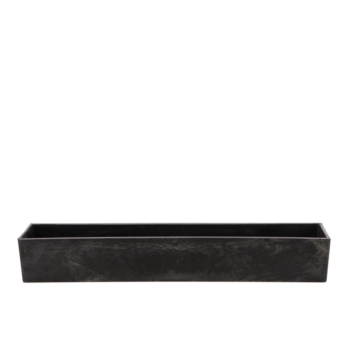 <h4>Melamine Grey Tray Rectangle 40x9x6cm</h4>