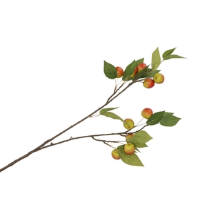 Silk Apple Plum Claude Red/green 76cm Nm