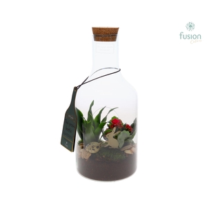 Green Bottle Fles Small met Pasen Arrangement