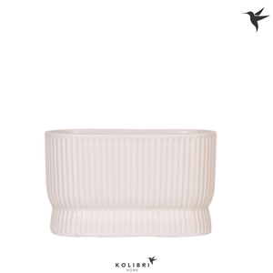 Kolibri Home Diabolo twin pot travertine