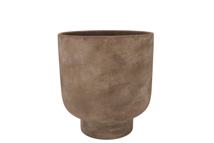 Florence Antique Bronze Pot Round 15x15x17cm