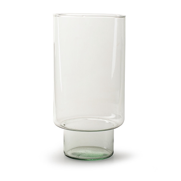 Glass eco vase straight d15 30cm