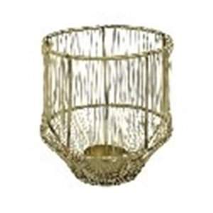 CANDLEHOLDER VINTAGE H13D12 gold