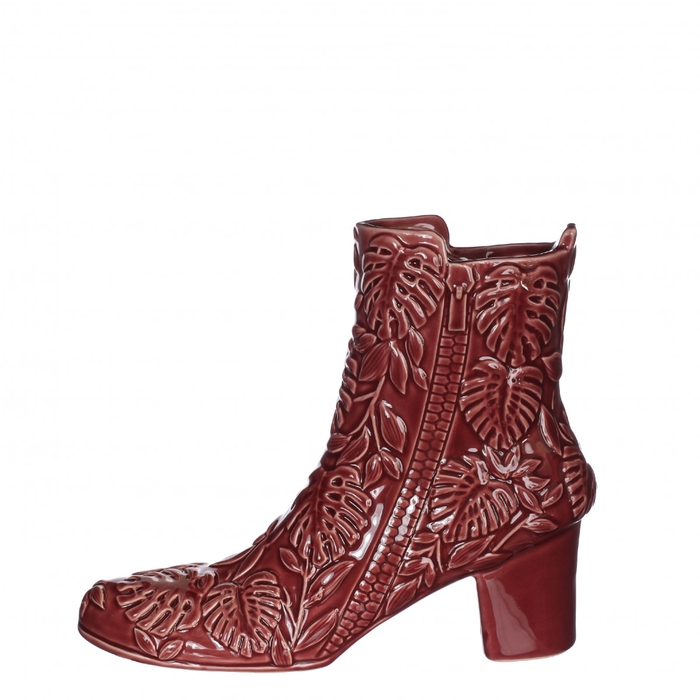 <h4>Keramiek Exclusief Bootie vaas 22*7*19cm</h4>