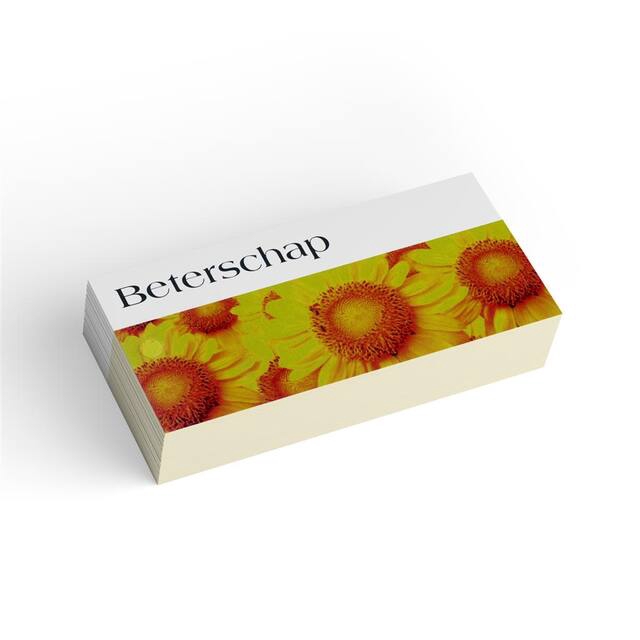 <h4>Bloemkaart stylish 04 beterschap-pakje 20 stuks</h4>