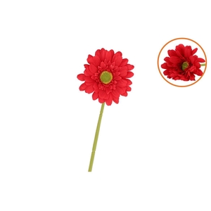 Silk Gerbera Red 72cm