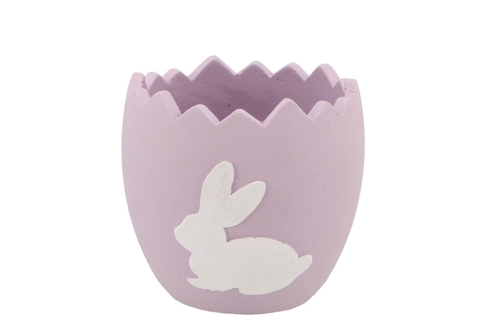 <h4>Easter Rabbit Pot Lila 13x13x12cm Nm</h4>