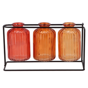 Karakum Coral Sunset Rack Black 22x8x12cm