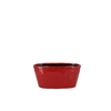 Iron Stone Red Glazed Oval Pot 23x9x10cm