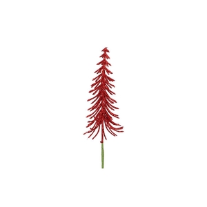 Pick Shine Christmas Tree Jolly Red 38cm P/24 Nm
