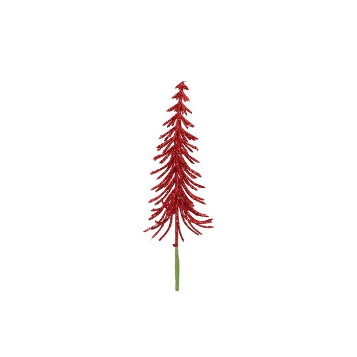 <h4>Pick Shine Christmas Tree Jolly Red 38cm Per 24</h4>