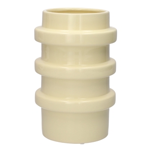 DF03-667231600 - Vase Fizz d10.5/13.2xh20.1 cream