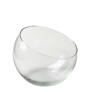 Glas Schaal Bob d15*12/5cm