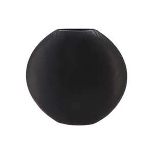 Jada Black Oval Vase 40x11cm Nm