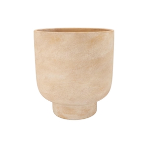 Florence Antique Gold Pot Round 34x34x38cm Nm