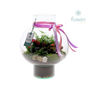 Green Bottle Laura Large met Pasen arrangement