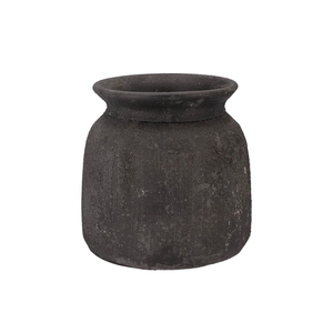 Bali Black Coal Jug 24x25cm Nm