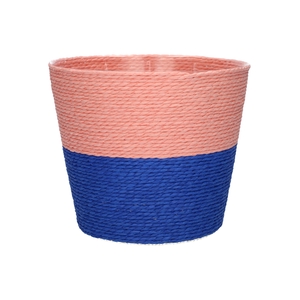 DF06-720226367 - Basket Riley1 Duo d15.3xh13 pink/cobalt blue