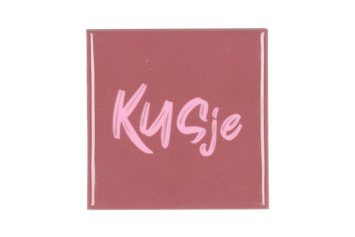 <h4>Tile Kusje Pink 10x10x1cm</h4>