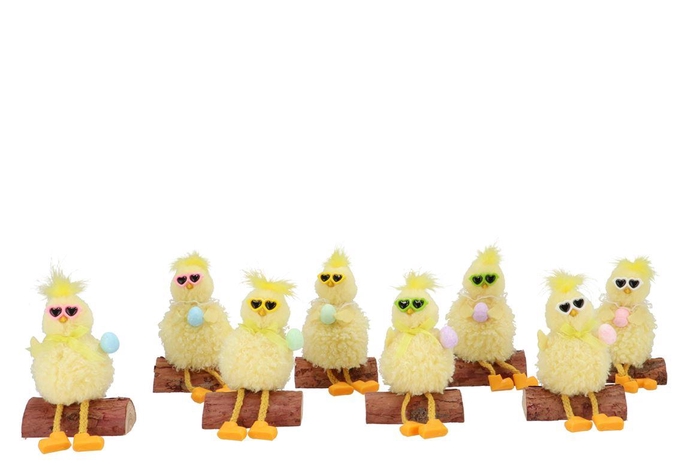 <h4>Easter Fun Yellow Duck Sit Ass 8x5x12cm</h4>