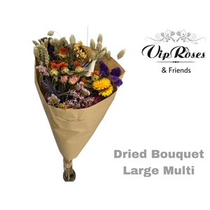 Vip Dried Bouquet Large Multi X8