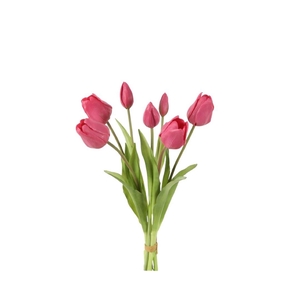 Kunstbloemen Tulipa boeket 41cm x7