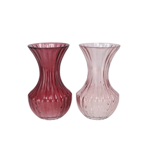 Taylor Pink Vase Cone Neck Ass 9x16cm