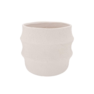 Cascais White Pot 35x35x31cm