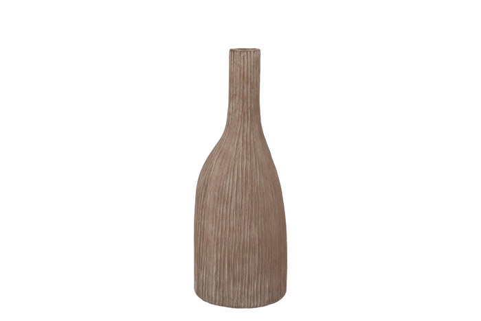 Florence Antique Bronze Tall Vase S 22x14x38cm