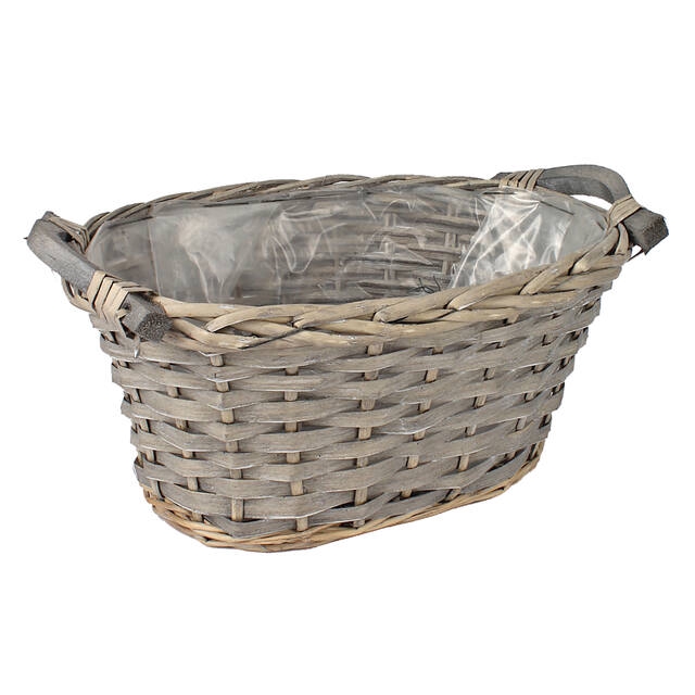 <h4>Basket Chengdu willow 30x18.5xH14cm natural</h4>