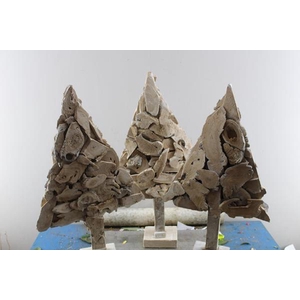 Deco Kerstboom Hout 60 Cm