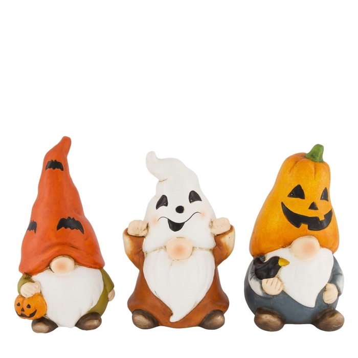 <h4>Halloween Deco gnoom 13*12*21cm</h4>