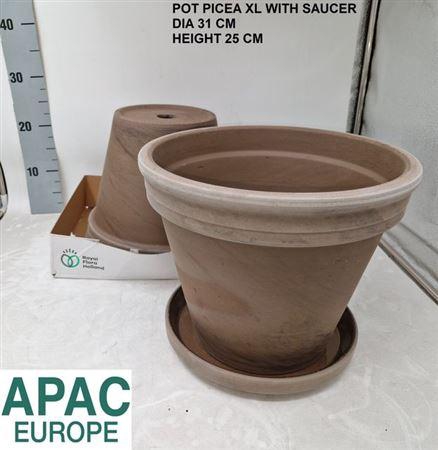 <h4>Keramische Pot H%</h4>