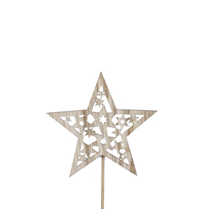 Christmas sticks 20cm Star 9.5cm