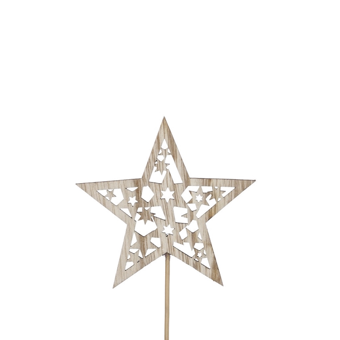 <h4>Christmas sticks 20cm Star 9.5cm</h4>