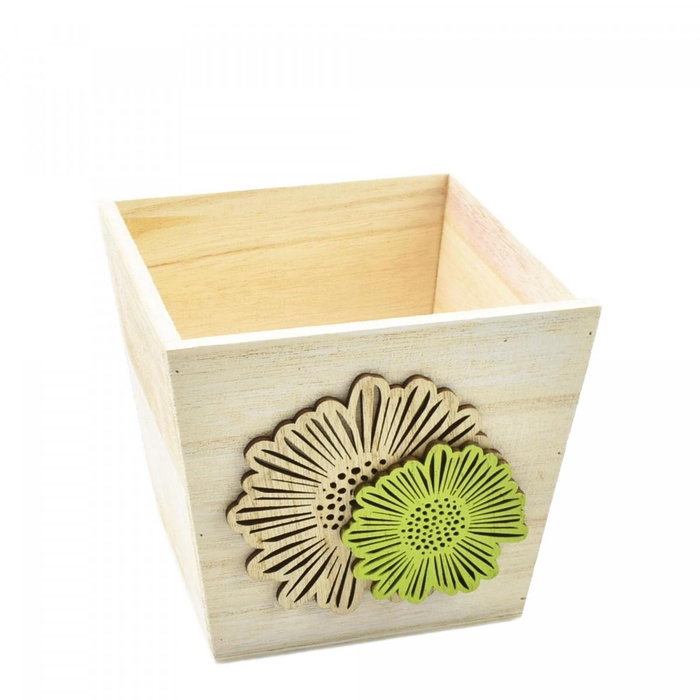 <h4>Hout Dona pot flower d13.5*12cm</h4>