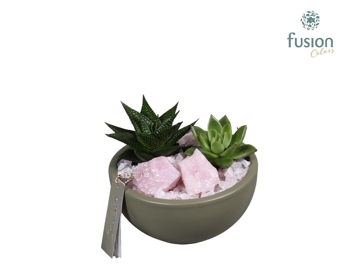 <h4>Keramiek met Edelstenen Arrangement</h4>