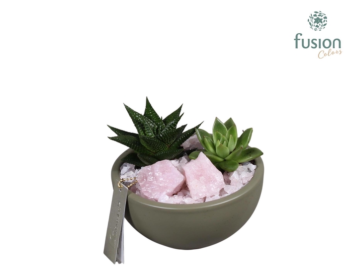 <h4>Keramiek met Edelstenen Arrangement</h4>