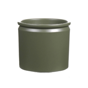 DF03-883851400 - Pot Lucca1 d23.3xh21.5 green matt