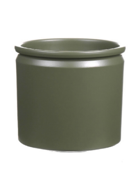 <h4>DF03-885092747 - Pot Lucca d14xh12.5 green matt</h4>